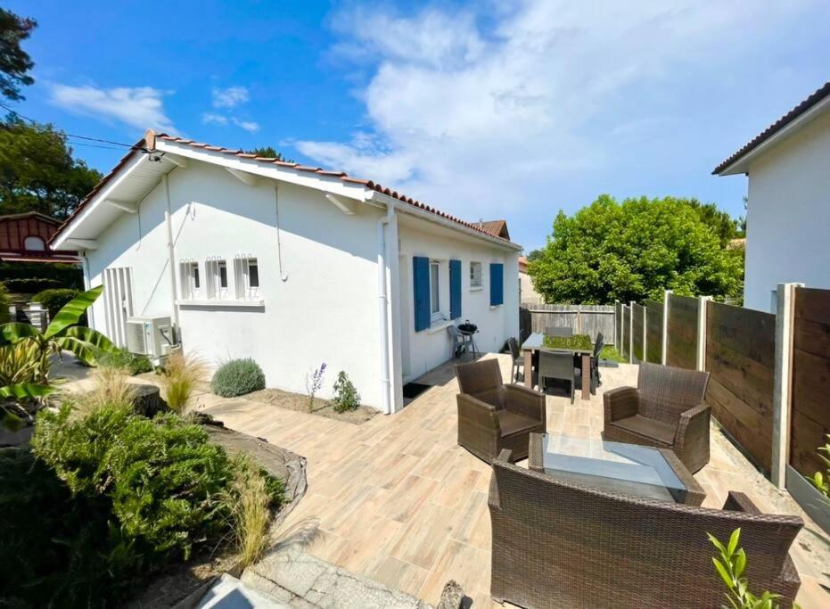 Caporizon-Villa Courant-Terrasse-Proche Plage Mimizan-Plage Exteriér fotografie
